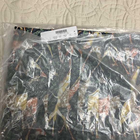 J.crew pleated midi skirt in giraffes - Picture 3 of 4